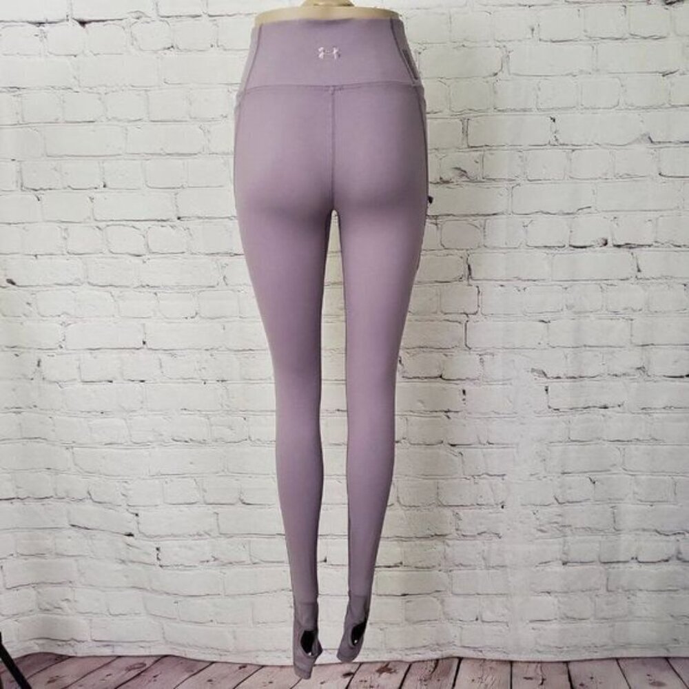 Under Armour HydraFuse MauveLavender Pocket Leggings Small - Picture 3 of 10